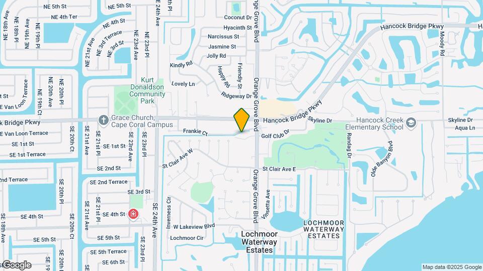 4789 Orange Grove Blvd Map and Location Details
