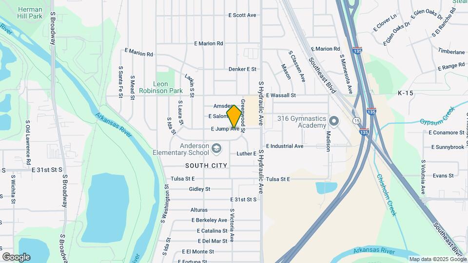 1515 E Jump St Map and Location Details