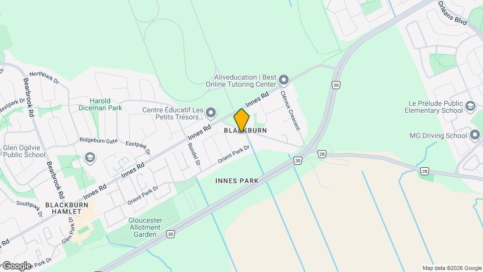 2396 Cléroux Crescent Map and Location Details