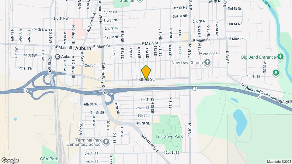716 4th St SE Map and Location Details