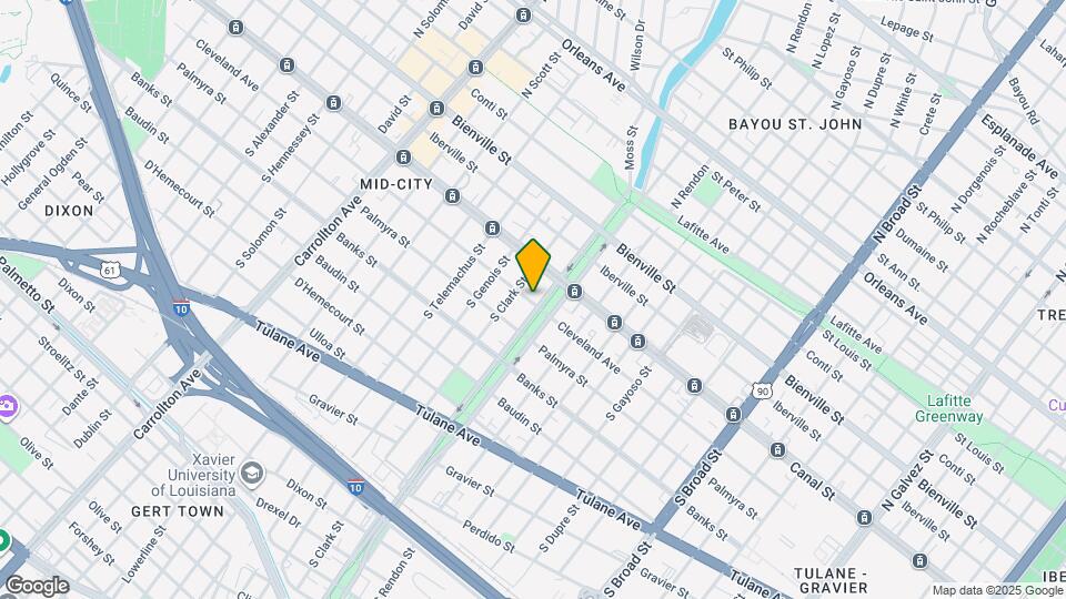 131 South Dr. Norman C. Francis Parkway Map and Location Details
