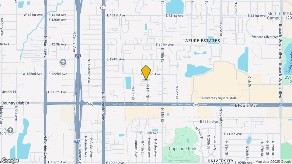 11734 N 14th St Map and Location Details