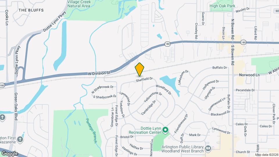 3403 Sheffield Dr Map and Location Details