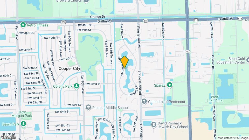 5112 SW 87th Terrace Map and Location Details