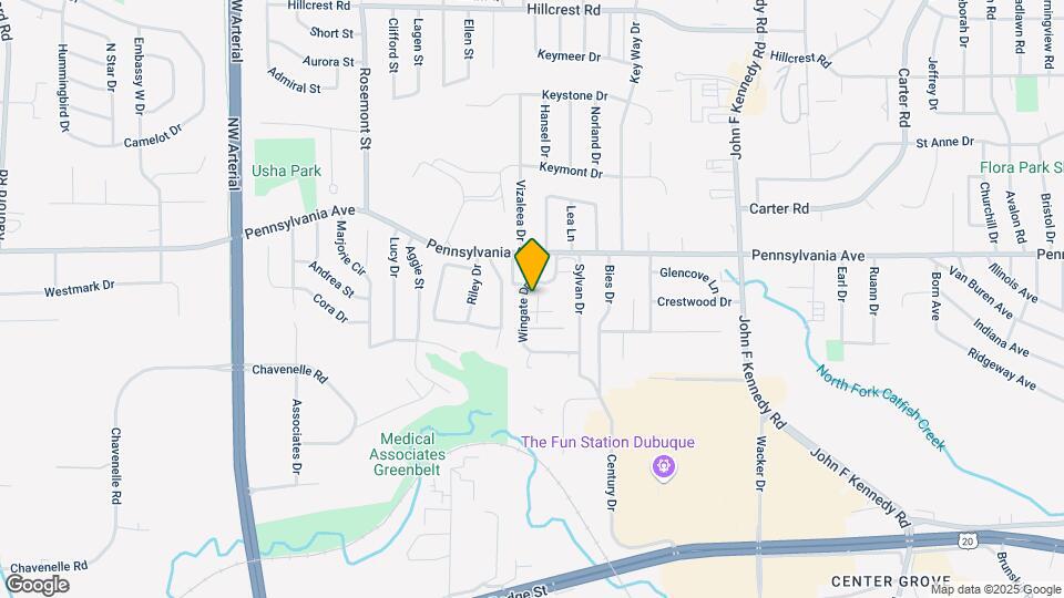 1550 Wingate Dr Map and Location Details