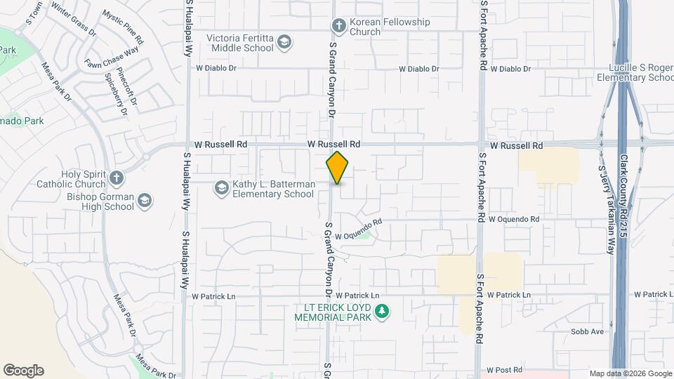 5815 Field Breeze St Map and Location Details