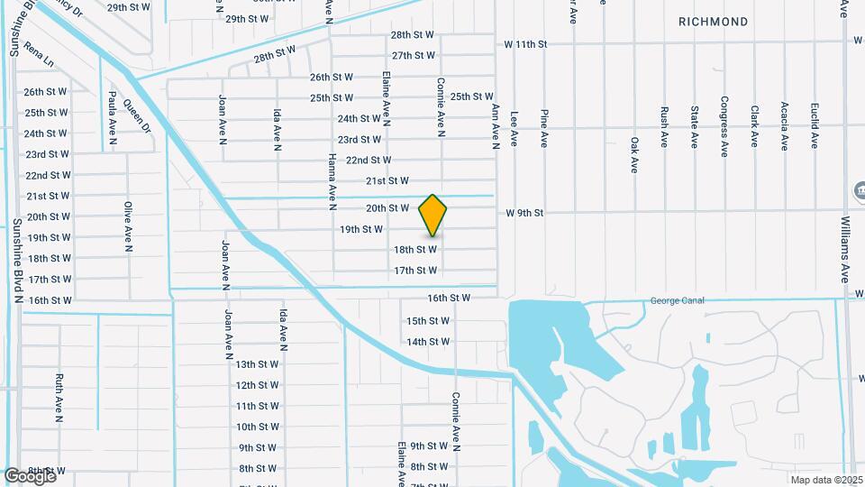 2602 18th St W Map and Location Details