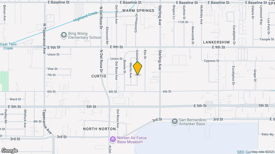 7819 Golondrina Dr Map and Location Details