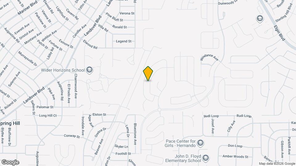 3591 Hornbeam Rd Map and Location Details