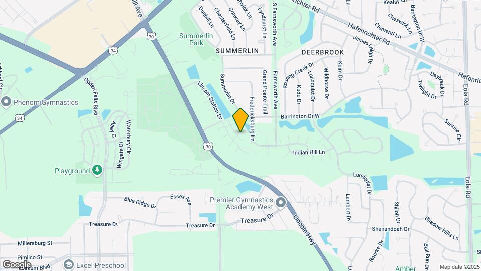 669 Lincoln Station Dr Map and Location Details