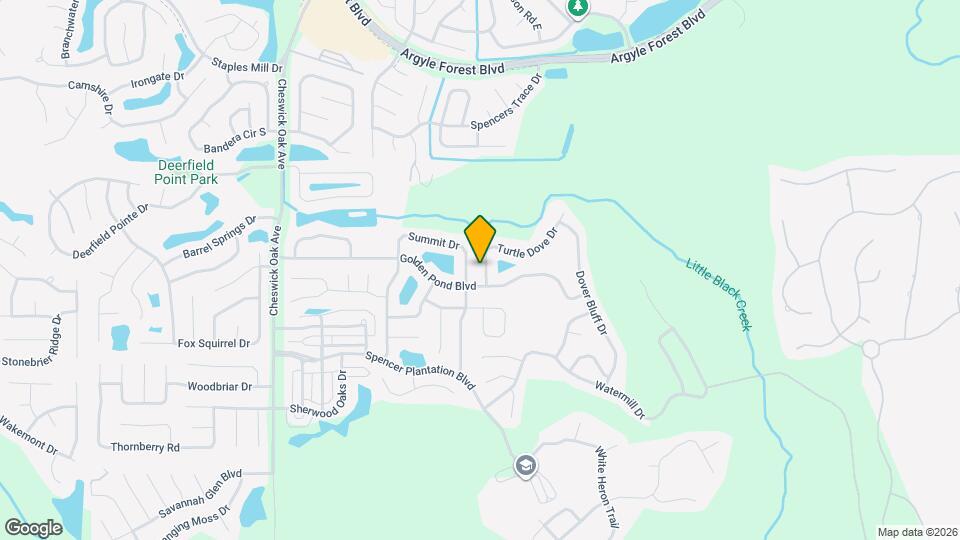 390 Turtle Dove Dr Mapa y Detalles de la Ubicación