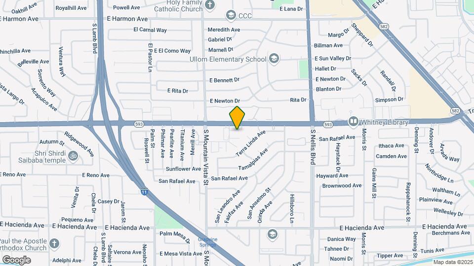 4940 Larkspur St Mapa y Detalles de la Ubicación