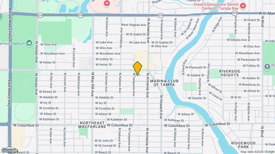 2520 W Douglas St Map and Location Details
