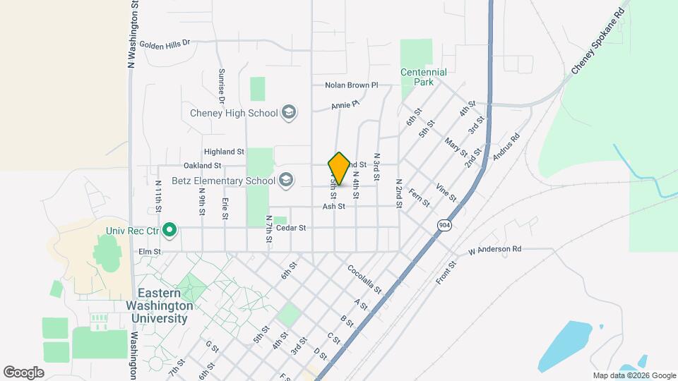 223 N 5th St Mapa y Detalles de la Ubicación