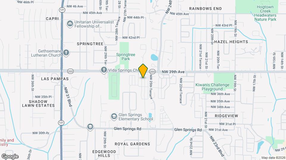 3780 NW 26th St Map and Location Details