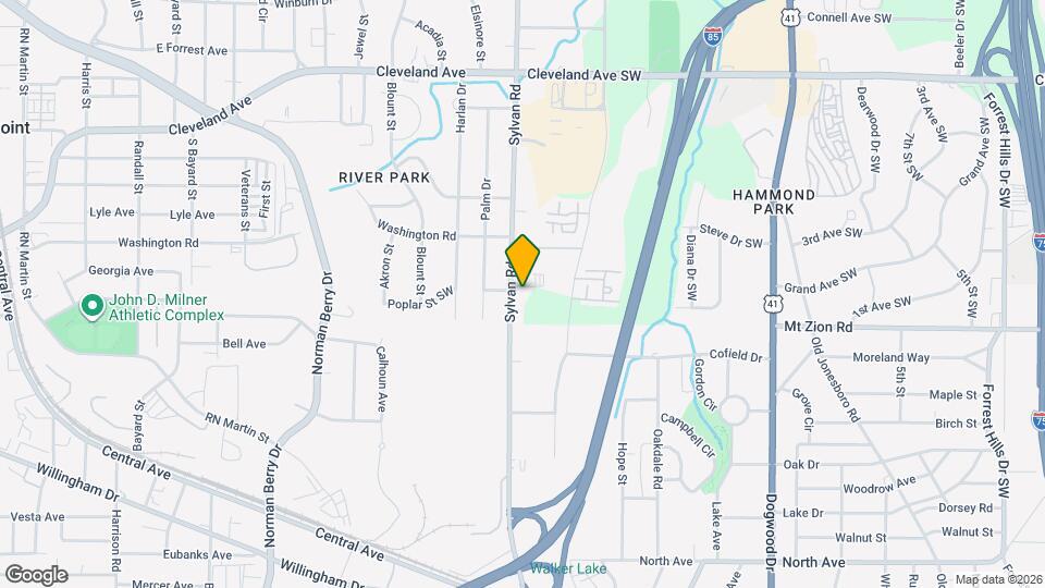 2966 Sylvan Rd Map and Location Details
