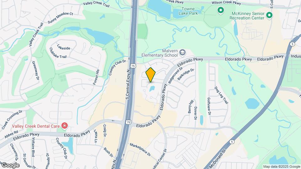 1400 Eldorado Pkwy Map and Location Details