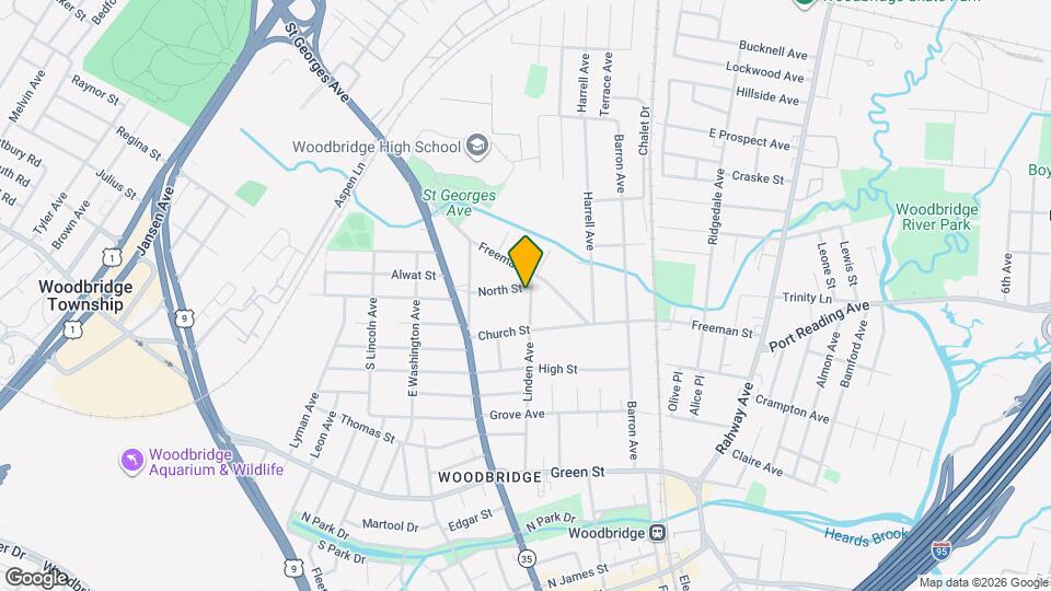 635 Linden Ave Map and Location Details