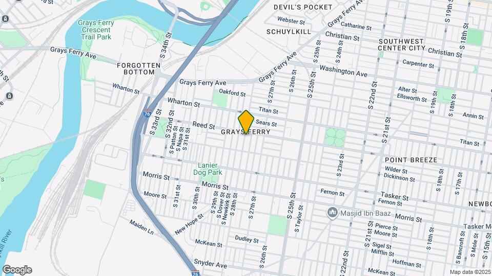 1417 S 28th St Map and Location Details