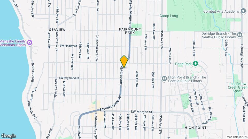 5926 Fauntleroy Wy SW Map and Location Details