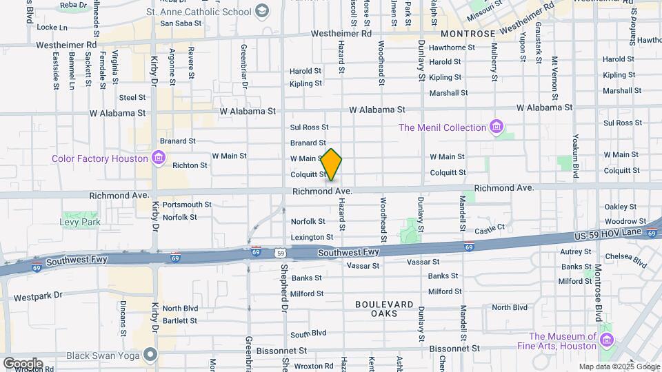 1920 Richmond Ave. Map and Location Details