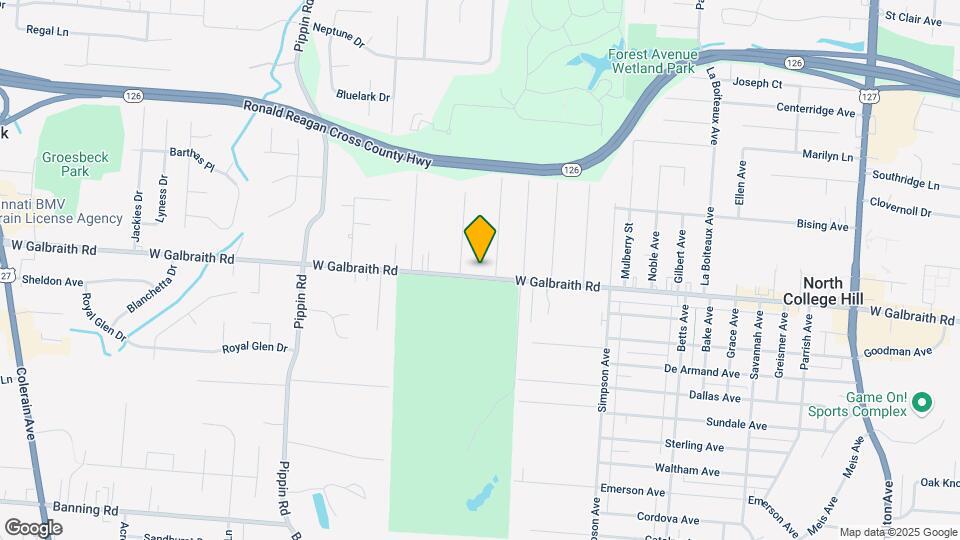 2060 W Galbraith Rd Map and Location Details