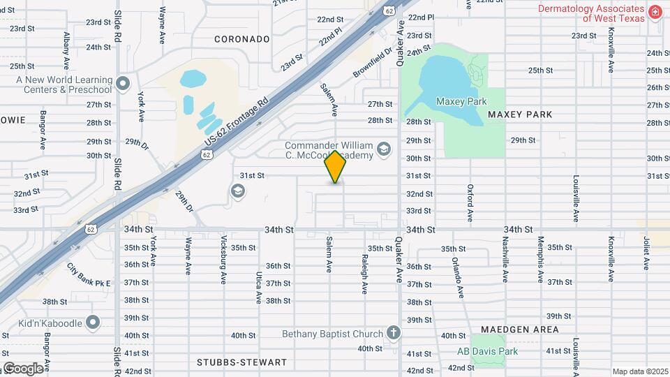 4606 32nd St Map and Location Details