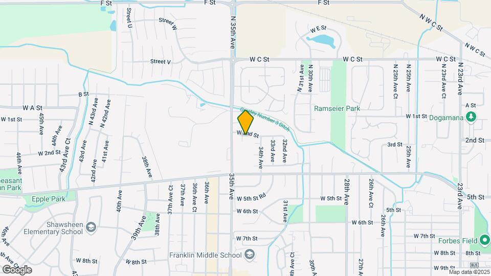 224 34th Ave Ct Map and Location Details
