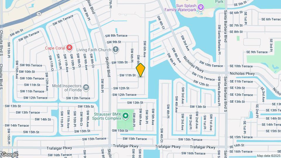 1107 SW 6th Ct Map and Location Details