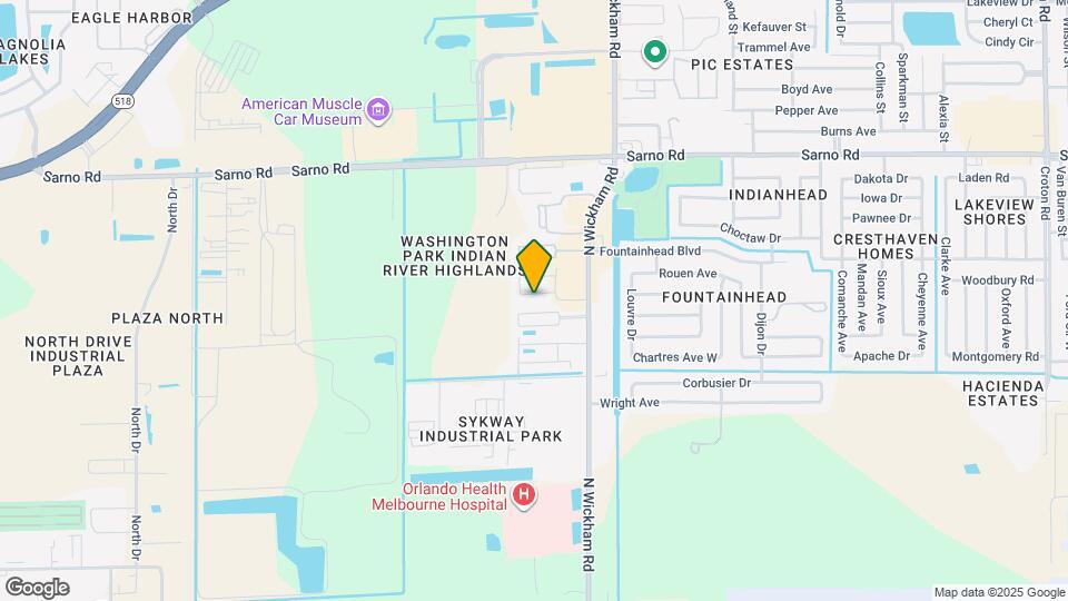 627 Ridge Club Dr Map and Location Details