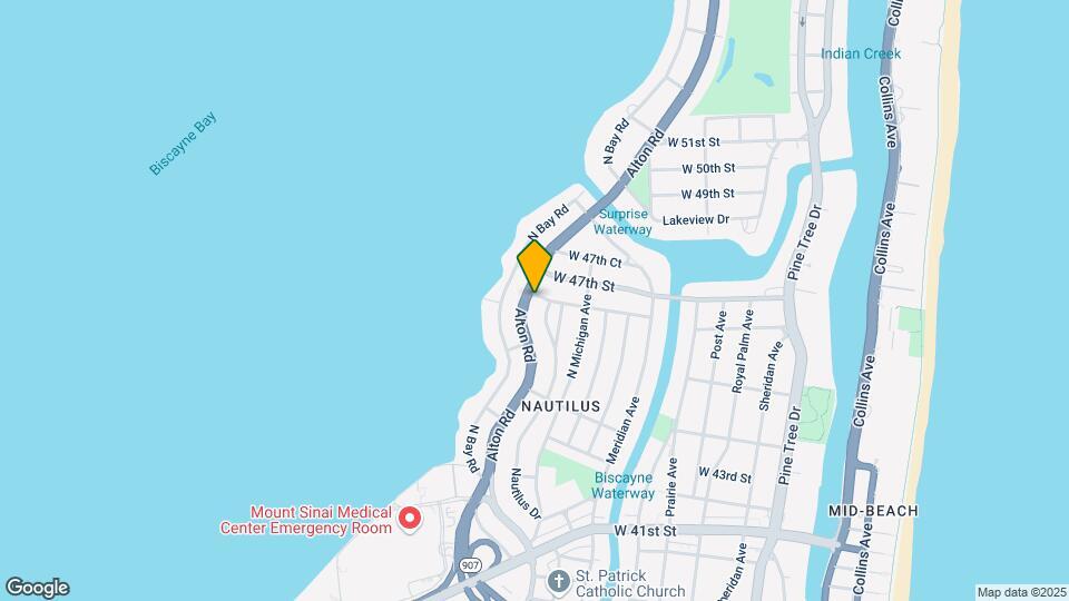 4585 Alton Rd Mapa y Detalles de la Ubicación