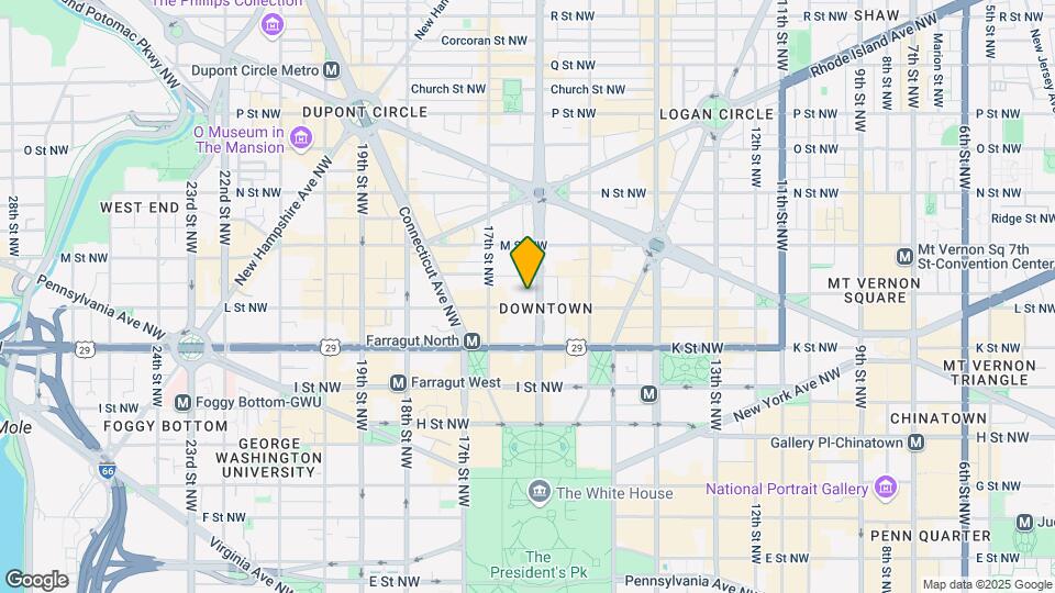 1108 16th St NW Map and Location Details