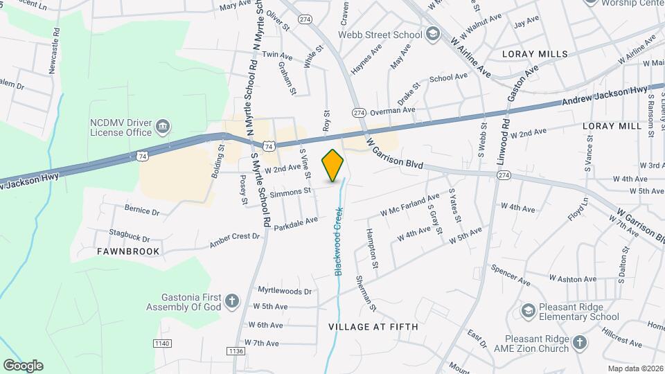 2010 Simmons St Map and Location Details