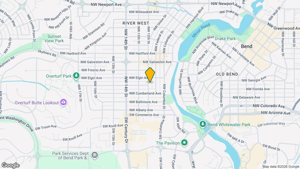 402 NW 12th St Map and Location Details