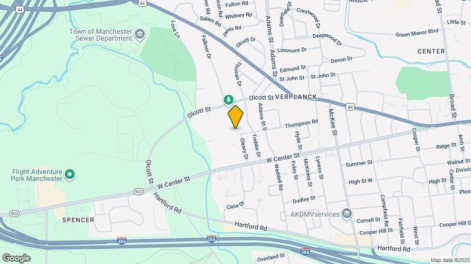 183 Thompson Rd Map and Location Details