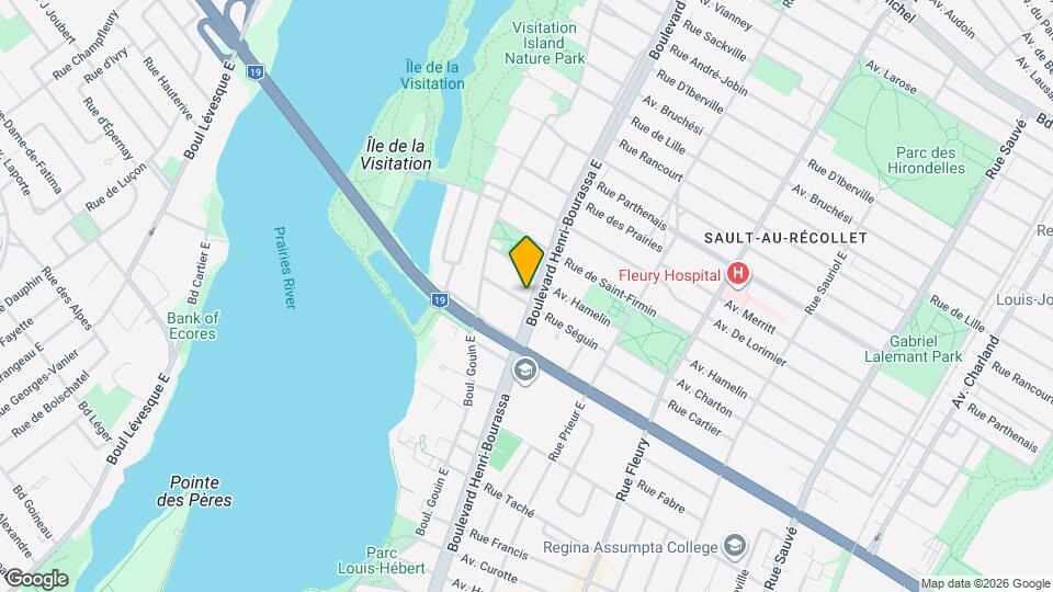 1965 Henri-Bourassa Boul E Map and Location Details