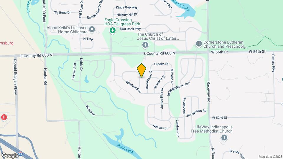 5793 Amber Ln Map and Location Details