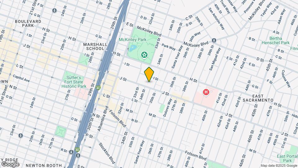 3417 J St Mapa y Detalles de la Ubicación