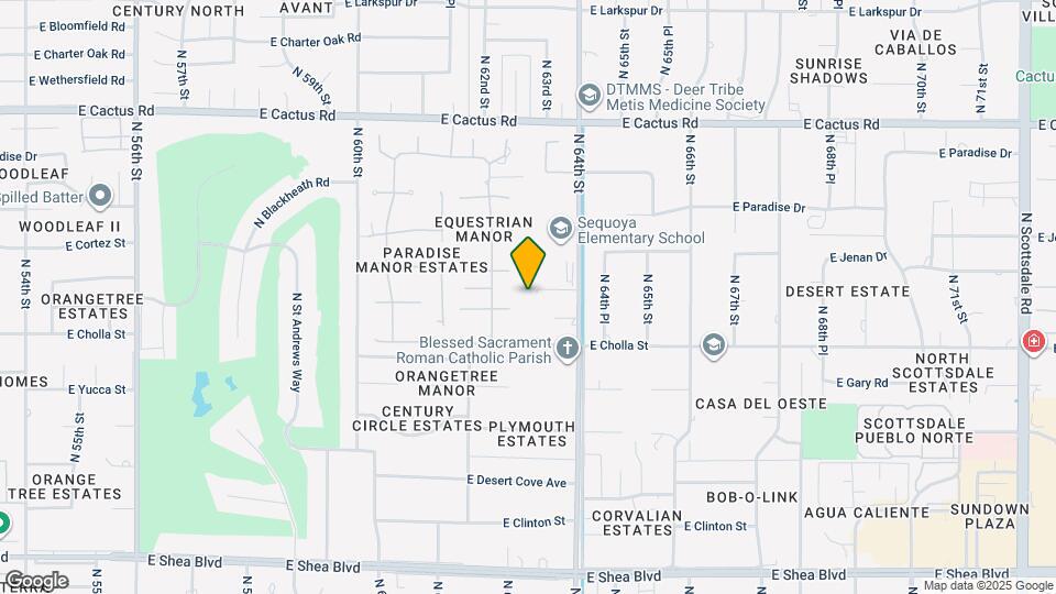 11470 N 64th St Map and Location Details