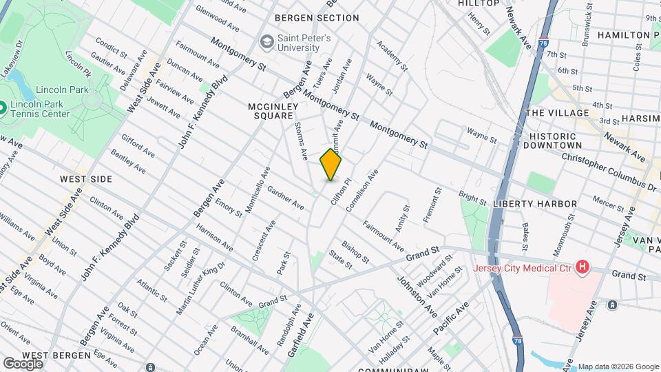 158 Summit Ave Map and Location Details