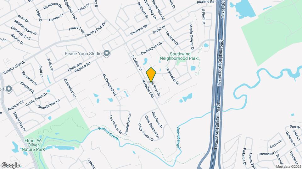 9310 Moon River Dr Map and Location Details