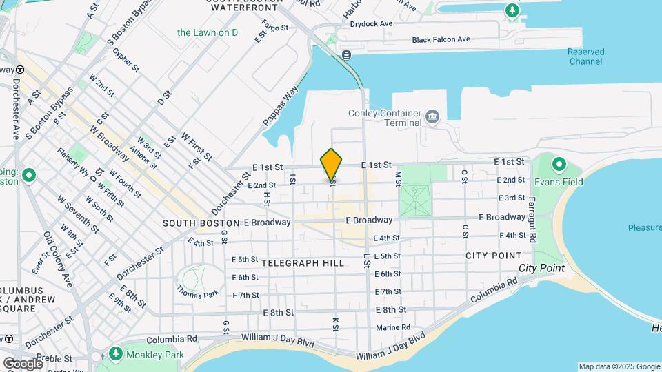 167 K St Mapa y Detalles de la Ubicación