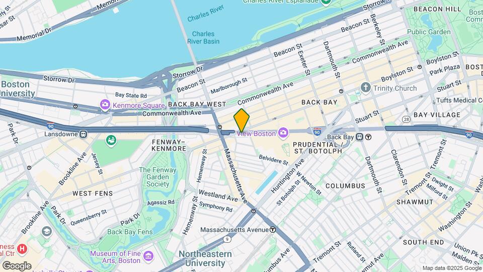 900 Boylston St, Unit #4 Mapa y Detalles de la Ubicación
