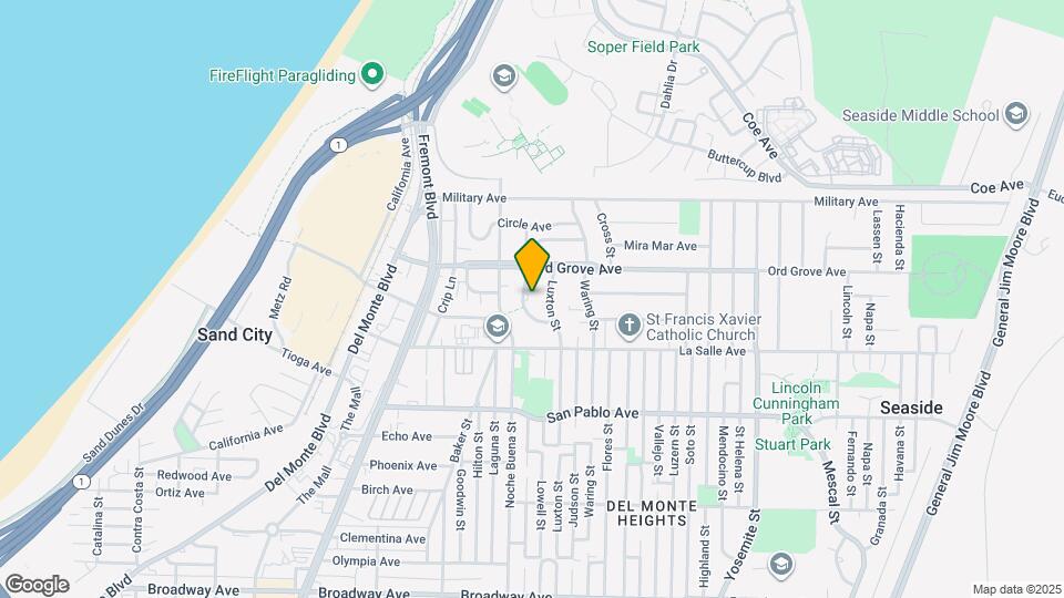 1976 Grandview St Map and Location Details