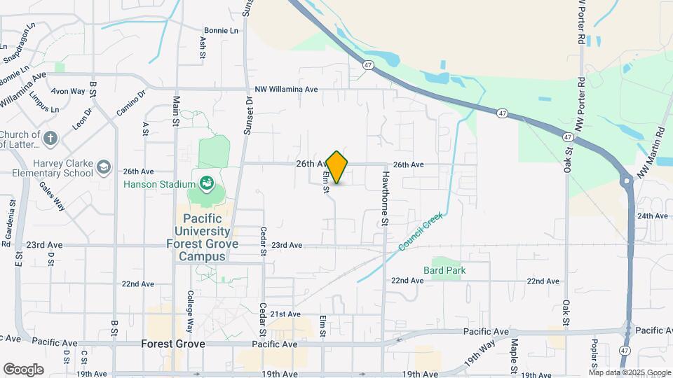 2482 25th Ave Map and Location Details