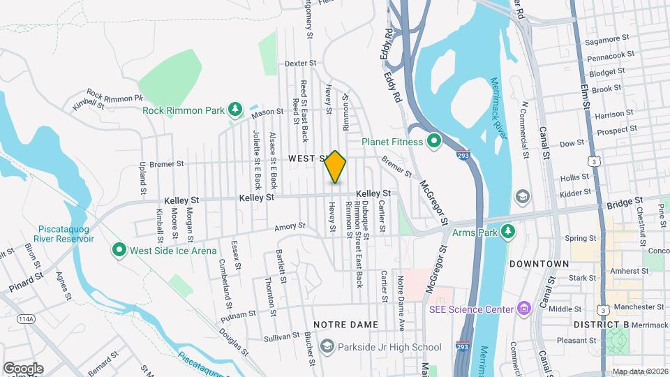 549 Hevey St, Unit 2 Mapa y Detalles de la Ubicación