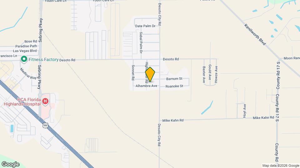 4710 Alhambra Ave Map and Location Details