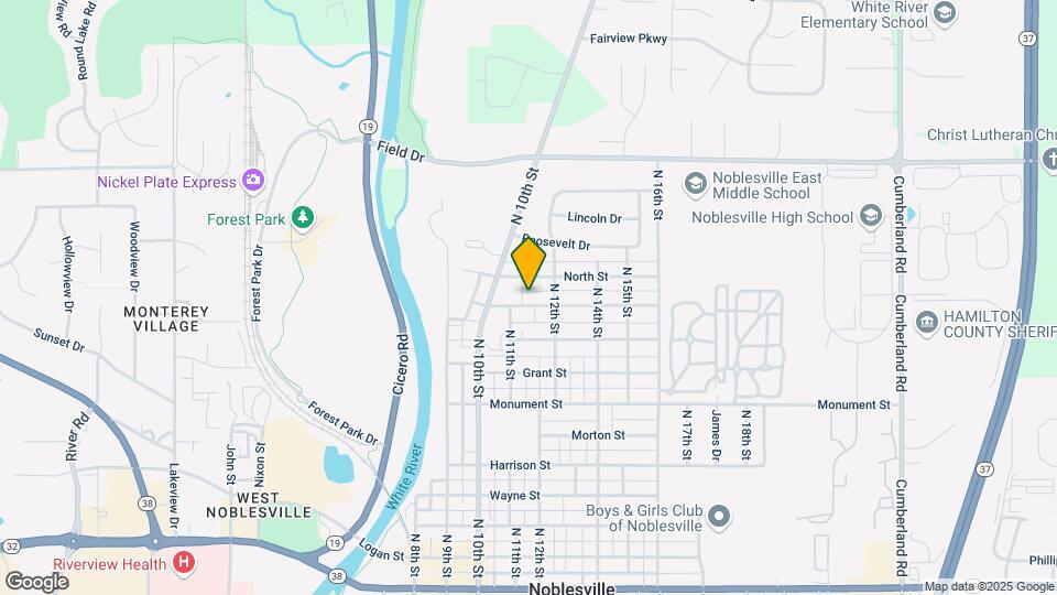 1152 Evans Ave Map and Location Details