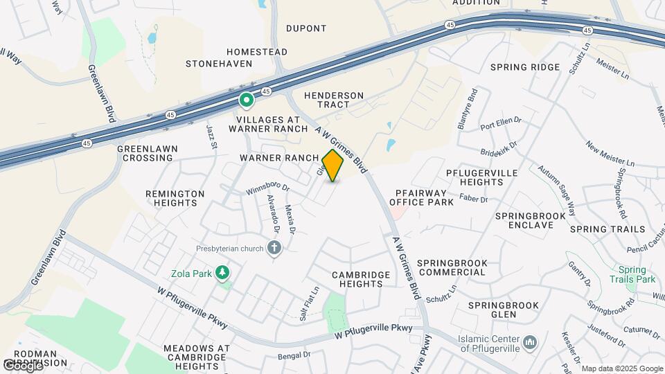 1040 Winnsboro Lp Map and Location Details