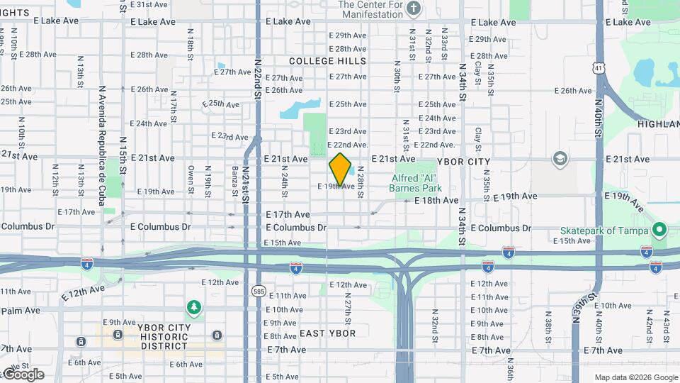 2812 N 27th St Mapa y Detalles de la Ubicación